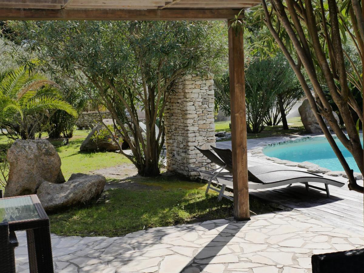 Villa Petra Bianca Suite & Chambre A 10Mn A Pied Du Port De Bonifacio Бонифачо Екстериор снимка